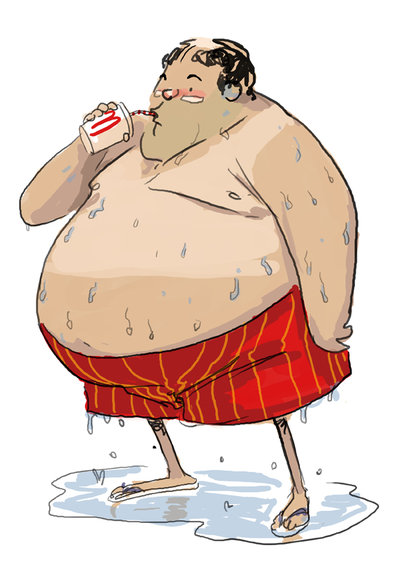 400x566 Cute Fat Guy By Mendigo Amigo