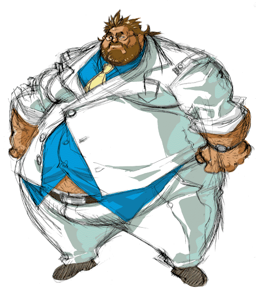 504x572 Fat Man By Enyakora