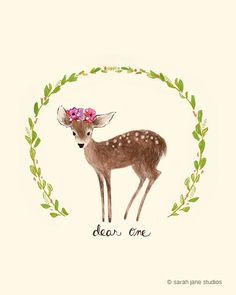 236x295 Fawn Illustration