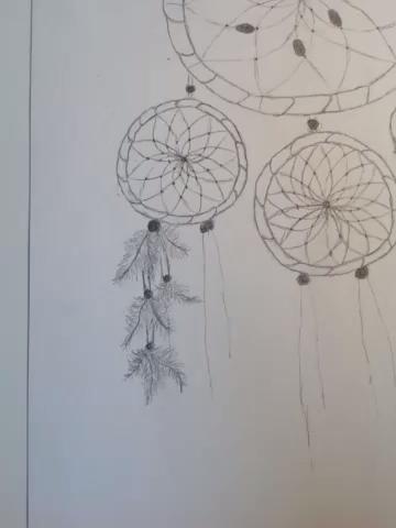 360x480 How To Draw A Realistic Dream Catcher