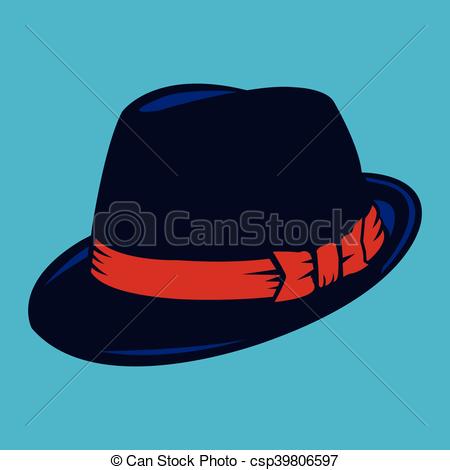 450x470 Fedora Hat Eps Vectors