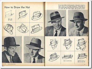 395x297 Learn How To Draw Hats
