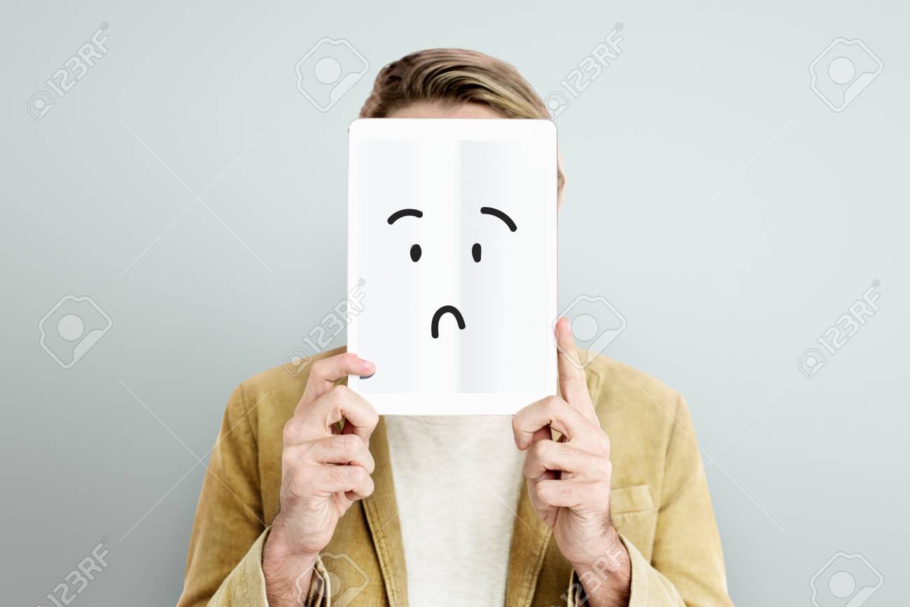 1300x867 Drawing Facial Expressions Emotions Feelings Stock Photo, Picture