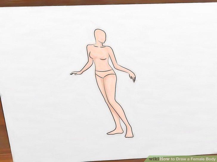 728x546 2 Clear And Easy Ways To Draw A Female Body