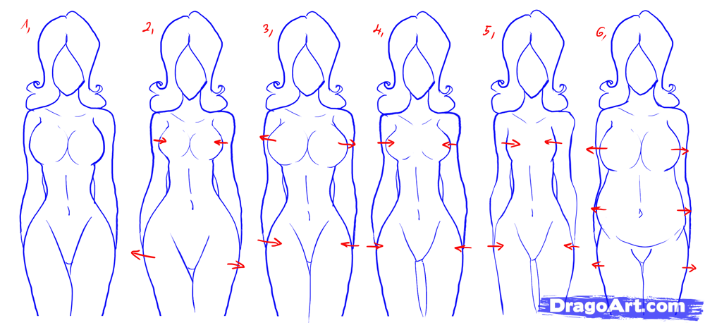 1000x458 To Draw Female Figures