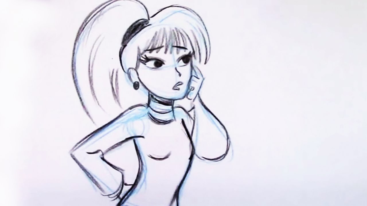 1280x720 Draw A Female Pose