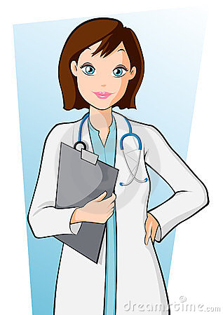 318x450 Female Doctor Clipart Free