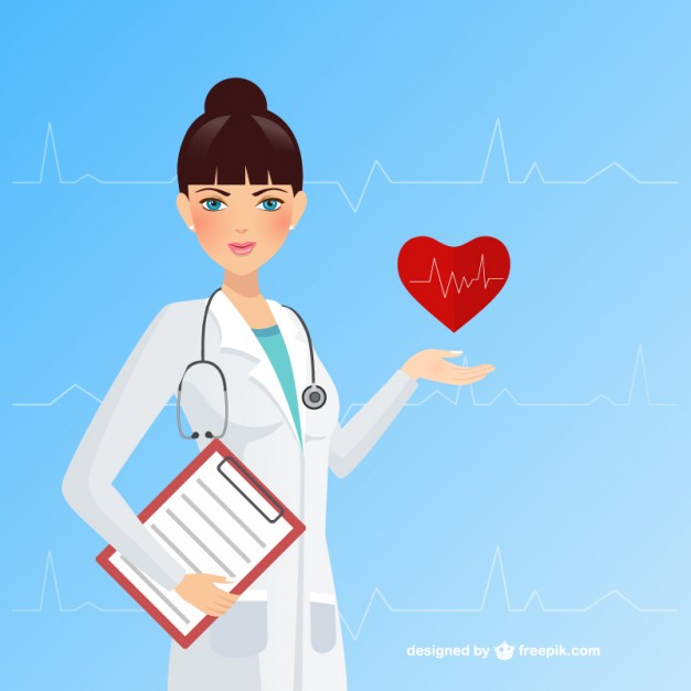 626x626 Female Doctor Vector Free Download