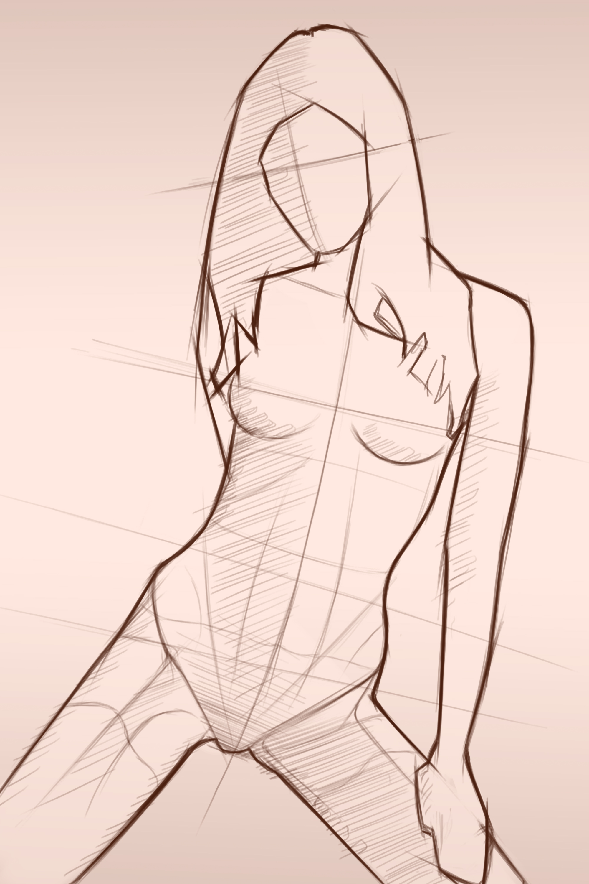 2000x2999 Female Form Sketching Award Winning Contemporary Concrete