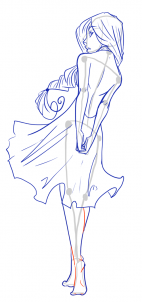 142x302 How To Draw Female Figures, Draw Female Bodies, Step By Step