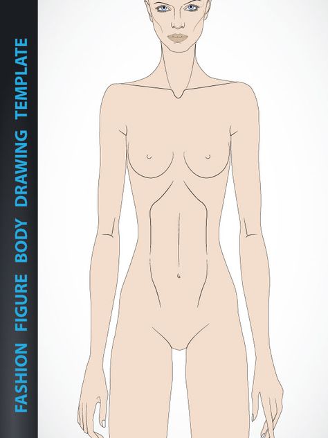 474x632 Body Drawing Template 9 Heads Poses Of Fashion