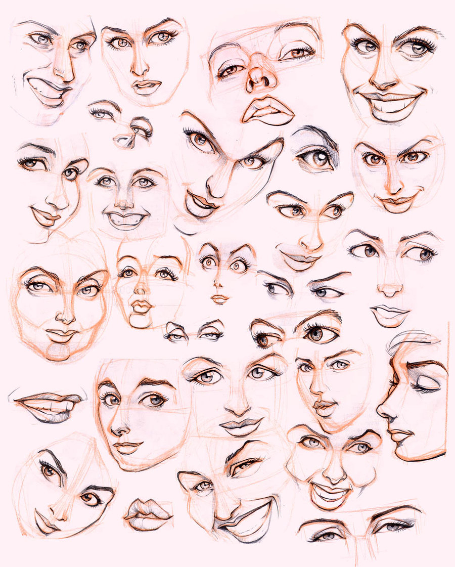 900x1121 Drawing A Female Face Womens Faces By ~jonigodoy
