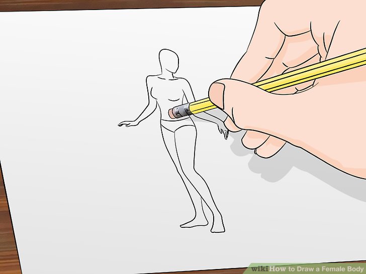 728x546 2 Clear And Easy Ways To Draw A Female Body