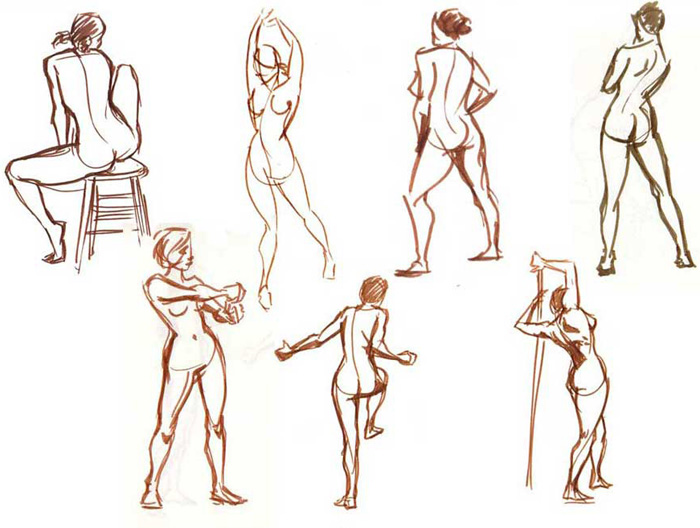 700x528 Gesture Drawing Tips And Technique