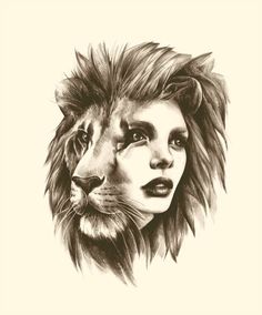 236x284 Lion Hat Girl Tattoo