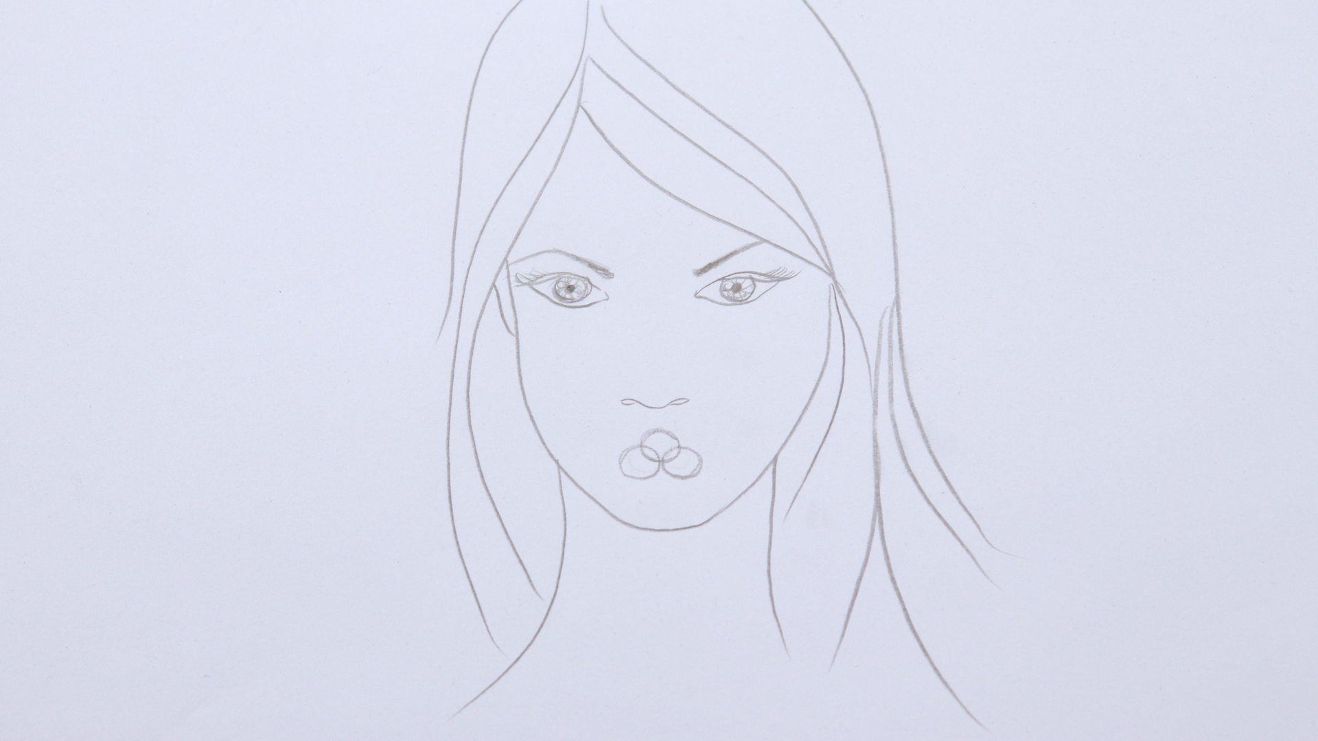 1920x1080 How To Draw Lips 13 Steps (With Pictures)