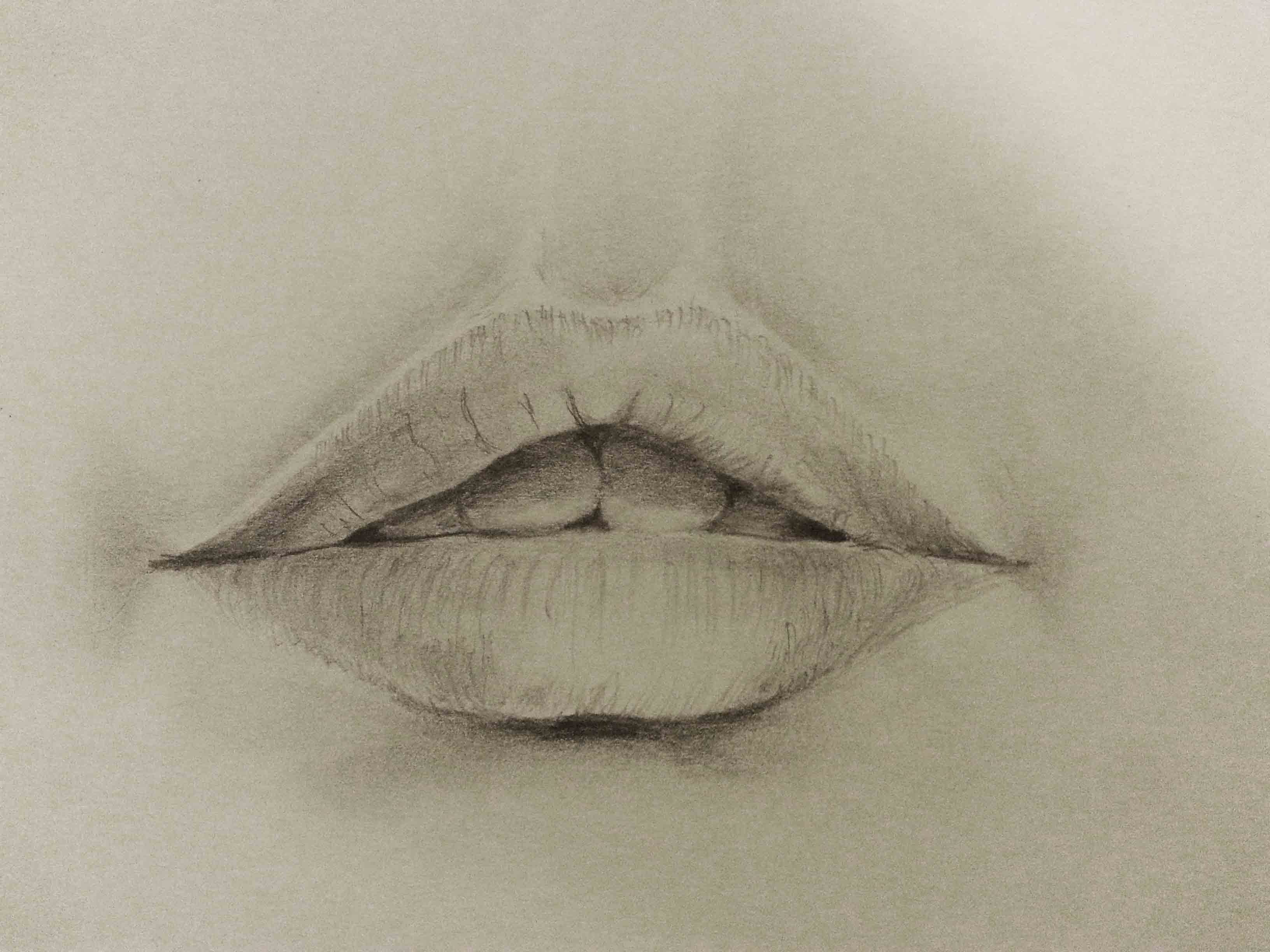 3264x2448 How To Draw Lips.female Lips Drawing.
