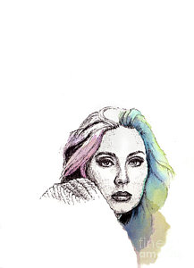 217x300 Pink Singer Drawings