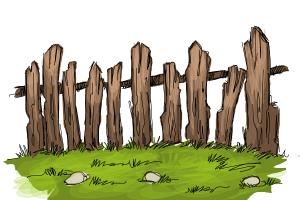300x200 How To Draw A Fence