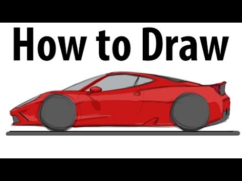 480x360 How To Draw A Ferrari 458 Speciale