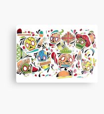 210x230 Fiesta Drawing Metal Prints Redbubble