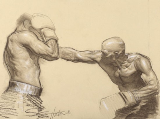 550x408 Steve Huston Artwork Drawings Drawing For Fight