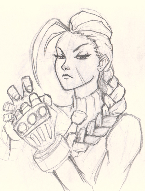 500x655 How To Draw Street Fighter Characters