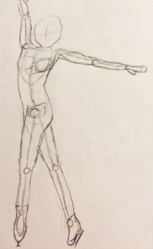 500x814 Ice Skating Pose By Thenocturnefox