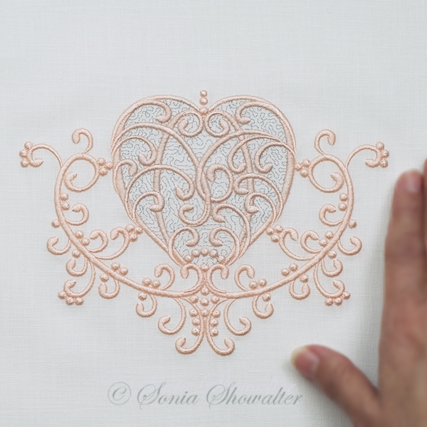 600x600 Filigree Heart (Large) Sonia Showalter Designs