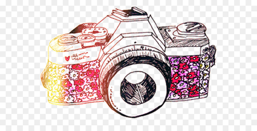 900x460 Photographic Film Camera Drawing Clip Art
