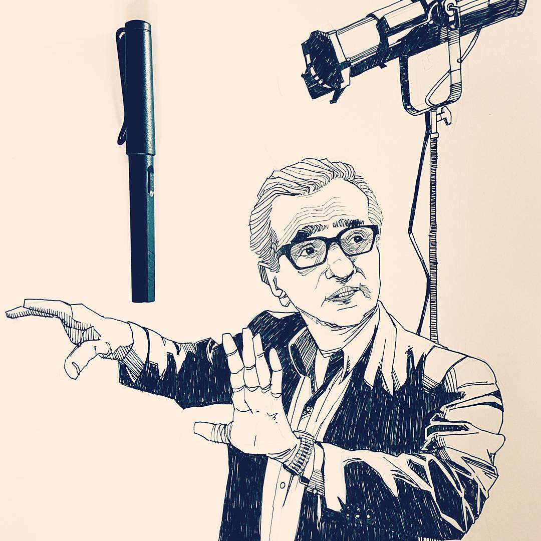 1080x1080 The Sunday Dog Parade Film Director Sketches