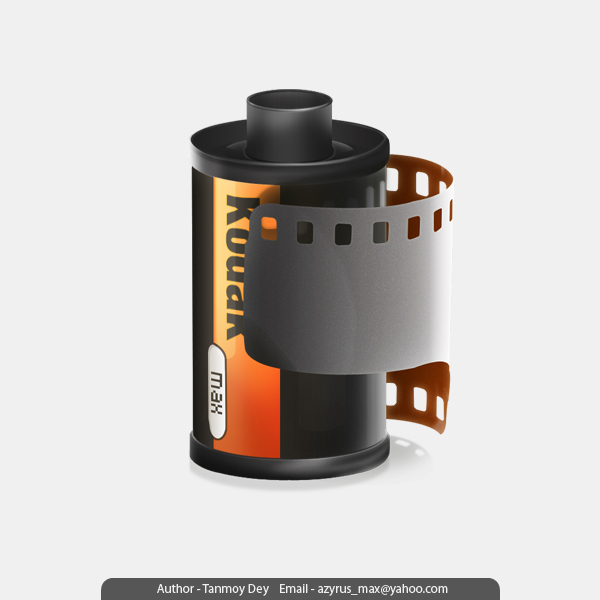 600x600 Draw A Roll Of Camera Film In Photoshop