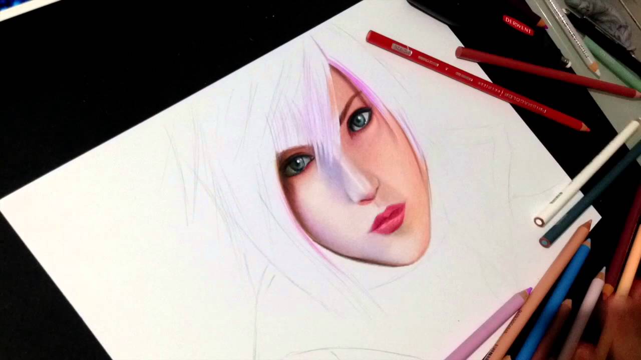 1280x720 Drawing Lightning From Final Fantasy