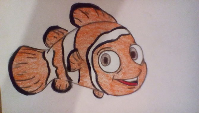 670x380 How To Draw Nemo From Finding Nemo 12 Steps (With Pictures)