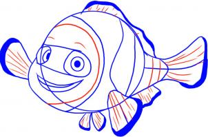 302x199 How To Draw How To Draw Nemo From Finding Nemo
