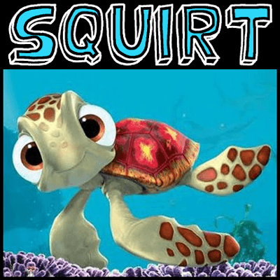 400x400 How To Draw Squirt The Turtle From Finding Nemo With Easy Step By