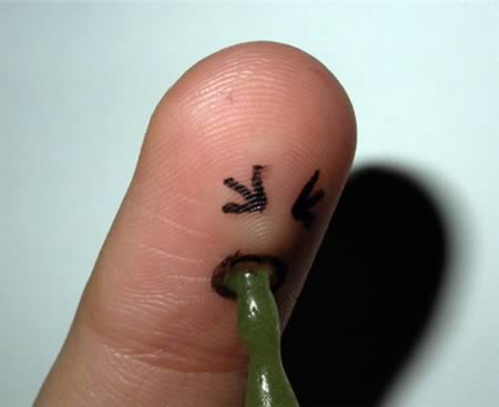 450x367 12 Cutest Finger Drawings