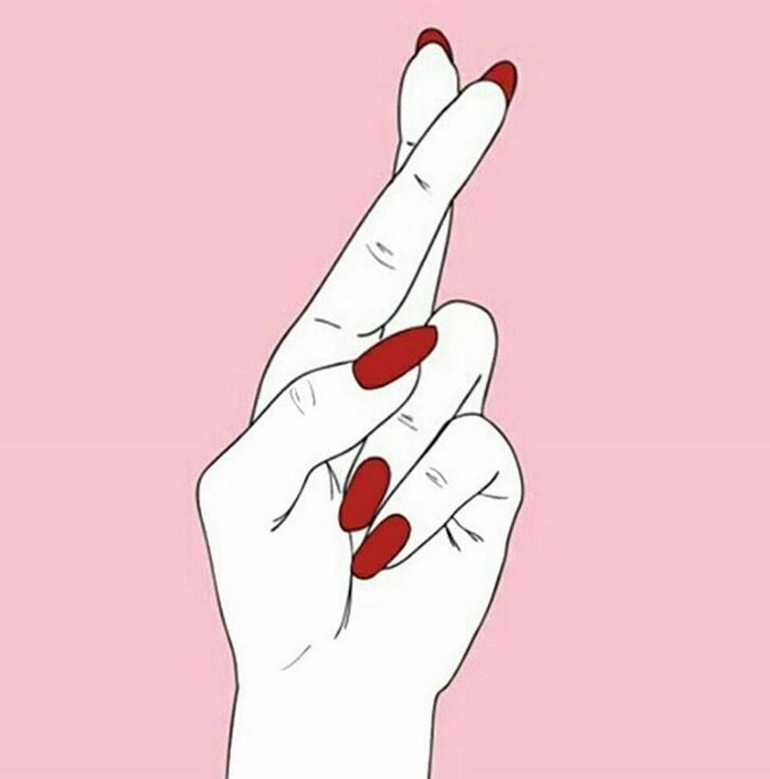 1080x1093 Keep Your Fingers Crossed To Have A Great