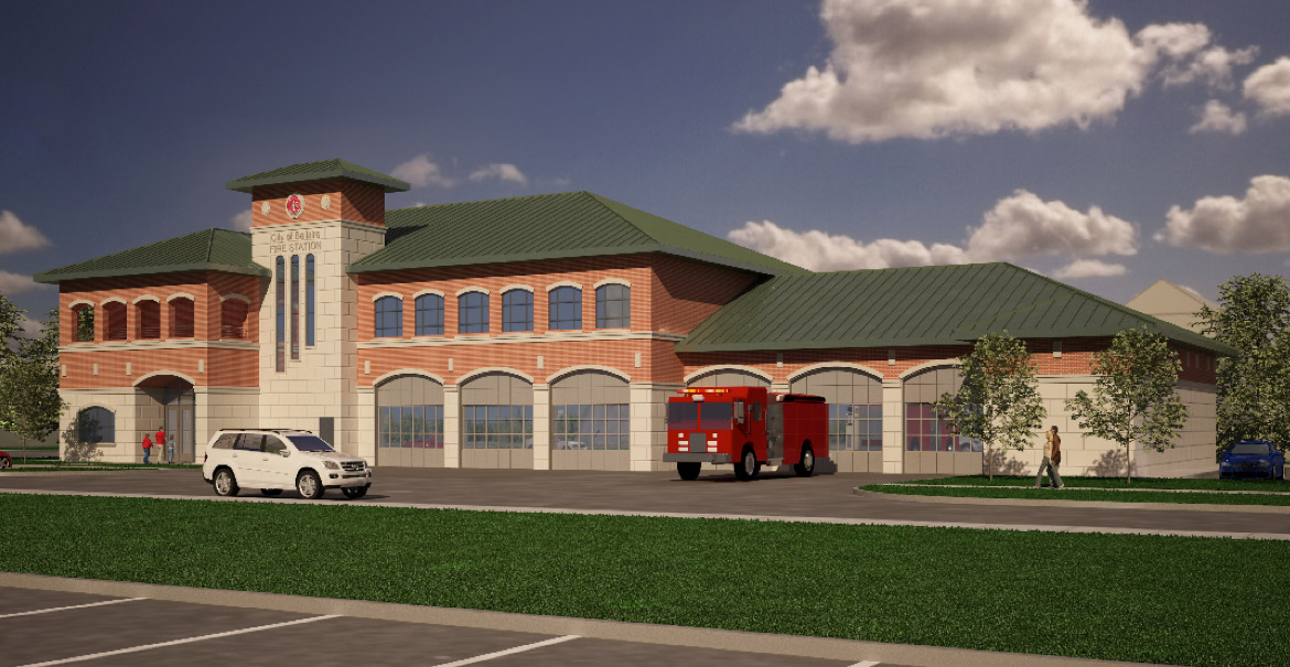 1170x605 Design Of New Bellaire Fire Station