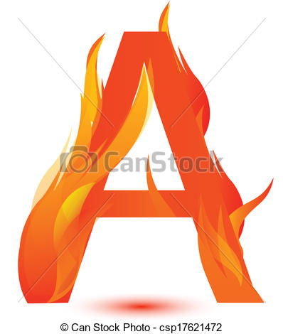 398x470 Fire A Letter Image Design Vector Vectors Illustration