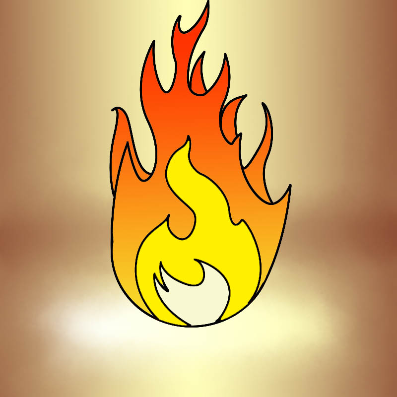 800x800 How To Draw Fire