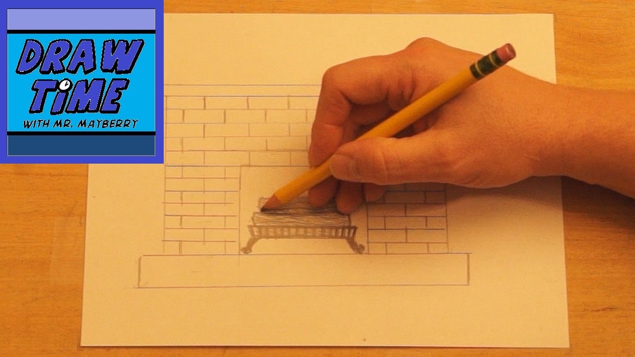 1280x720 How To Draw A Fireplace