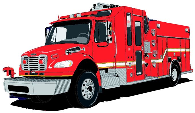 680x396 Free Fire Truck Clip Art Pictures
