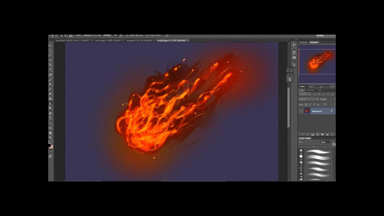 1280x720 Ryky Hot To Draw Fireball Art Tutorials