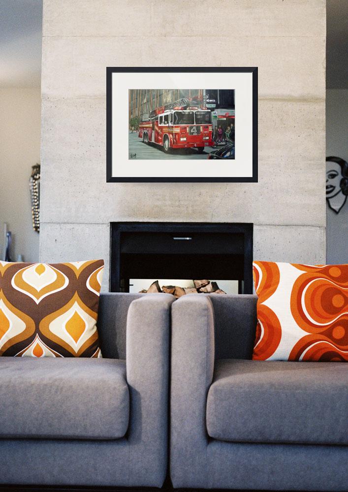 707x1000 Drawing Firefighter Artwork For Sale On Fine Art Prints