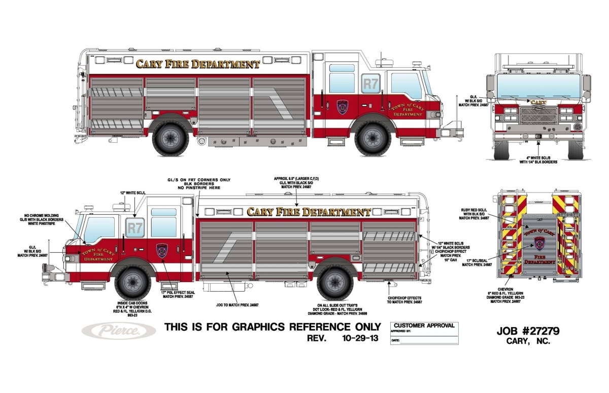 1200x776 Updated Drawing Of Cary's New Rescue And Engine