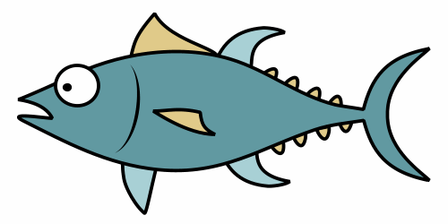 500x250 Drawing A Cartoon Tuna