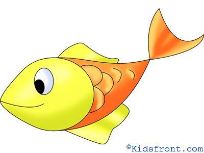 400x300 Step By Step Fish Drawing Lessons For Children. Find Out How