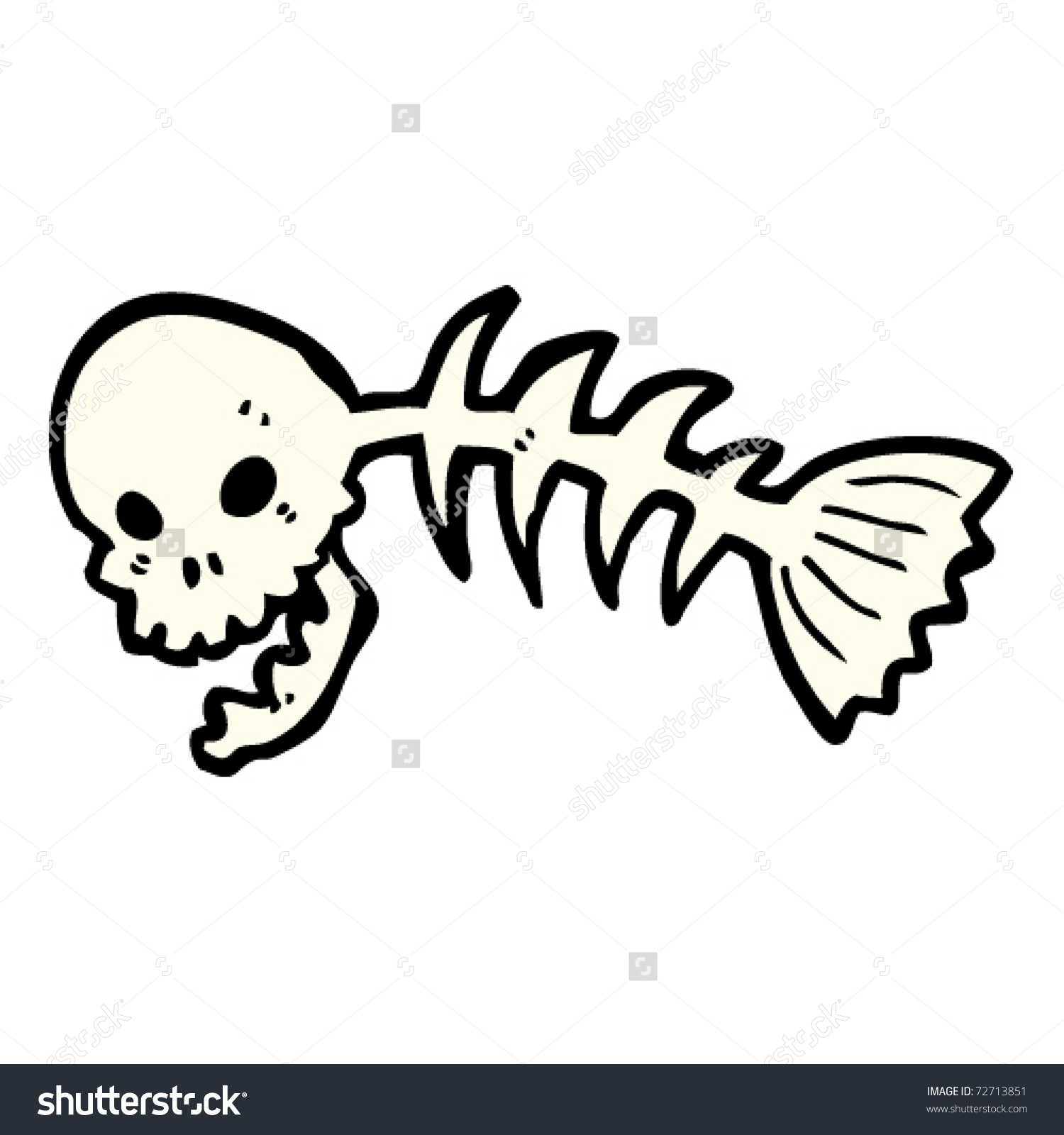 1500x1600 Fish Skeleton Cartoon Drawings How To Draw A Fish Skeleton Cartoon
