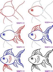 223x300 Posted In How To Draw Easy Fish , How To Draw Salt Water Fish 2